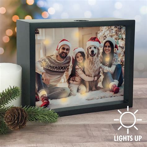 lighted picture frame box